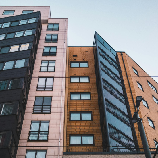 modern apartment building